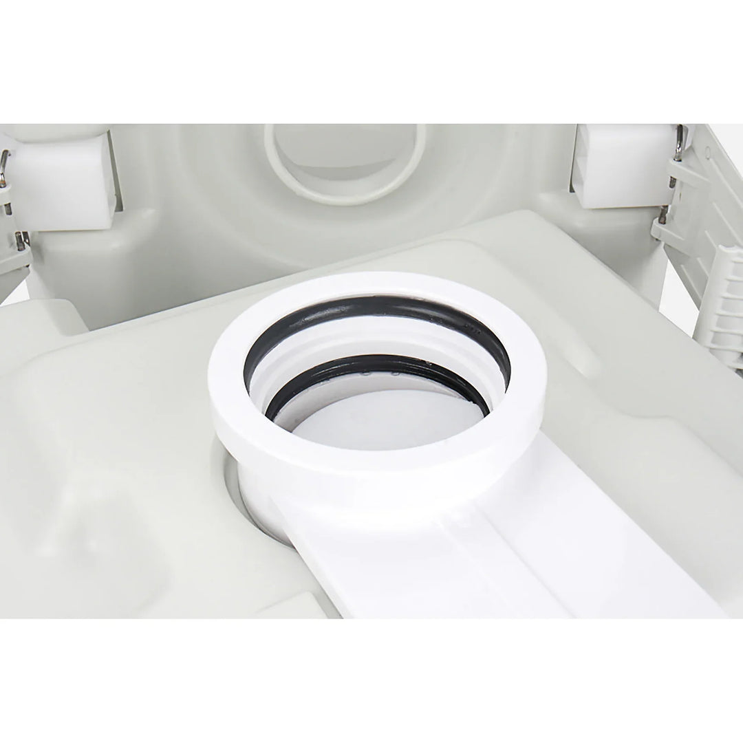 SEAFLO PT1001 10L Portable Toilet Marine Boat Camping Caravan Chemical WC Grey