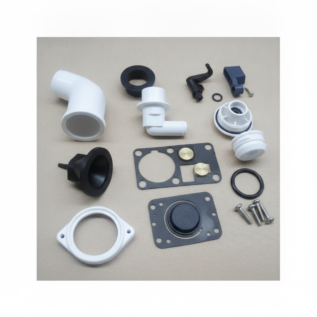 Seaflo Manual Toilet Service Kit RKIT-MTM | 4Boats - Technical specification image 4