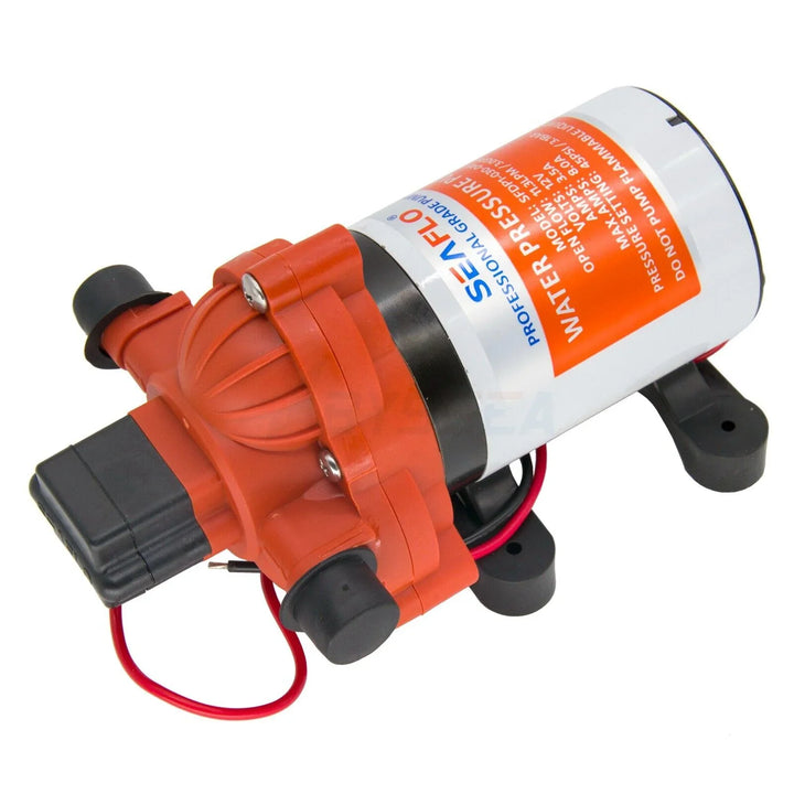 Seaflo 24V 33-Series Water Pressure Pump 3.0GPM 45PSI Marine Boat RV SFDP2-030-04533
