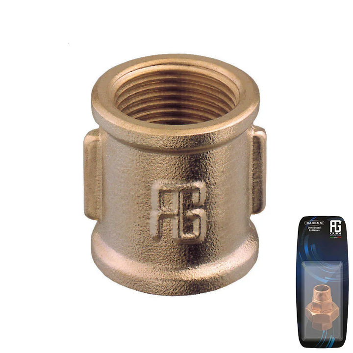 Guidi Brass Equal Socket Female 50.8 mm | 4Boats