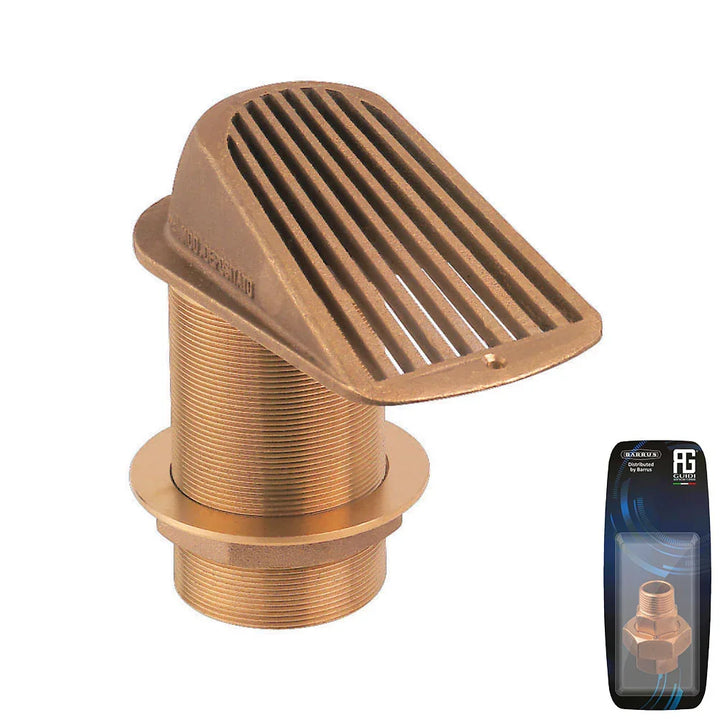Guidi Bronze Grated Water Intake 20 mm (3/4 in) Retail Pack | 4Boats