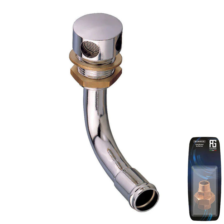 Guidi 90° Right-Side Gas Tank Vent with Hose 19×16 mm | 4Boats