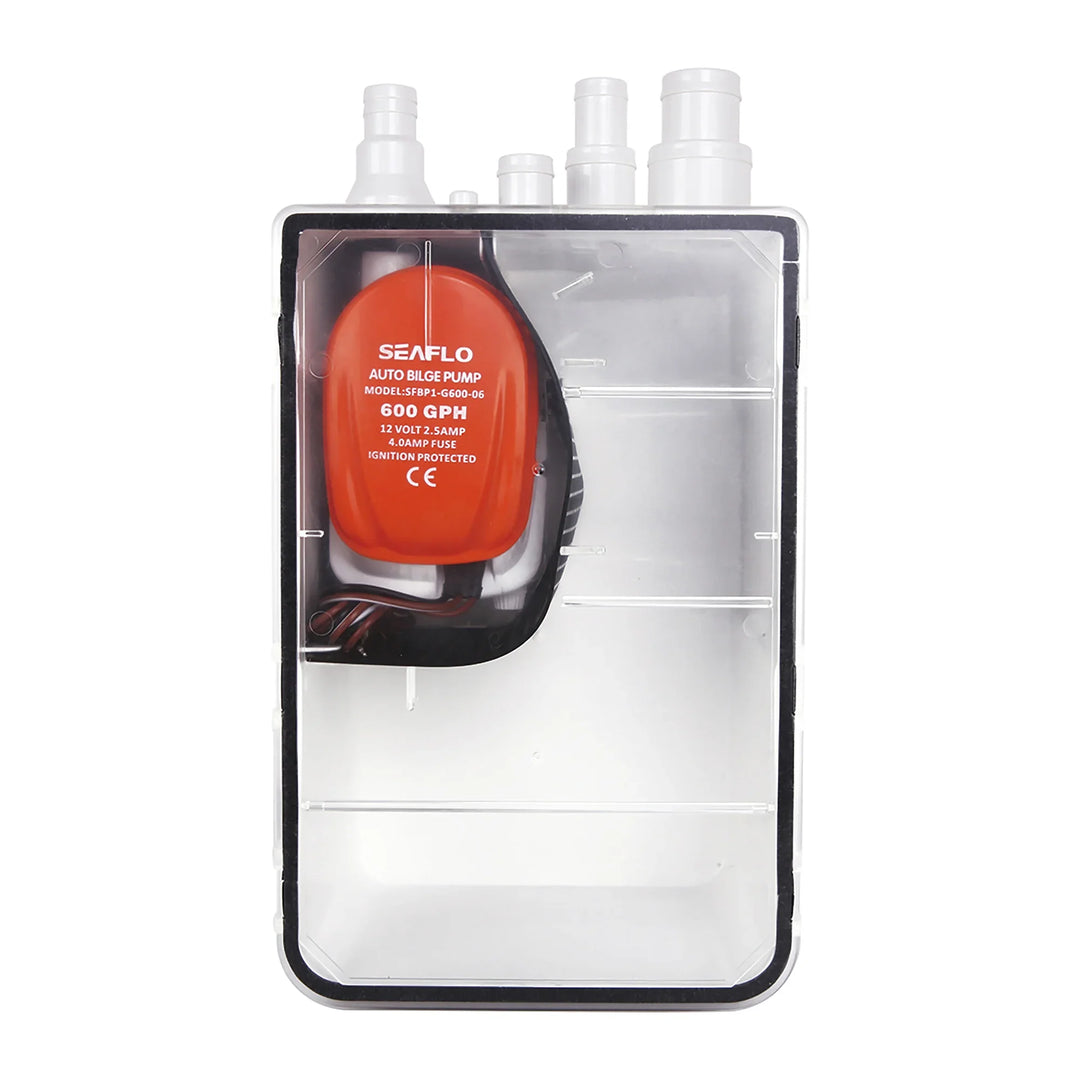 Seaflo Shower 12V Sump Pump 2,271 LPH (600 GPH) | 4Boats