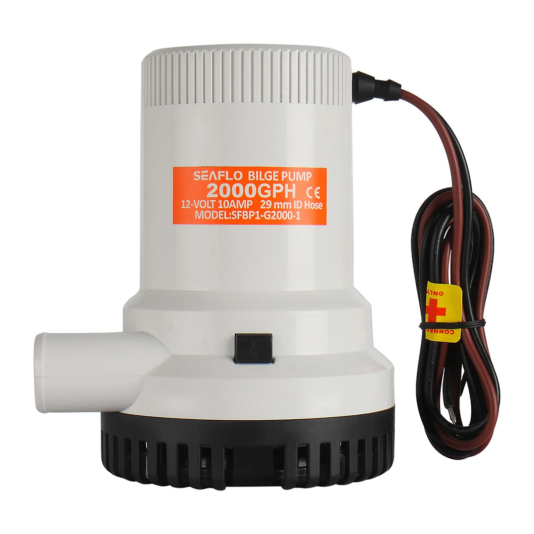 Seaflo Manual 01 Series 24V 2000 GPH (7570 LPH) Bilge Pu