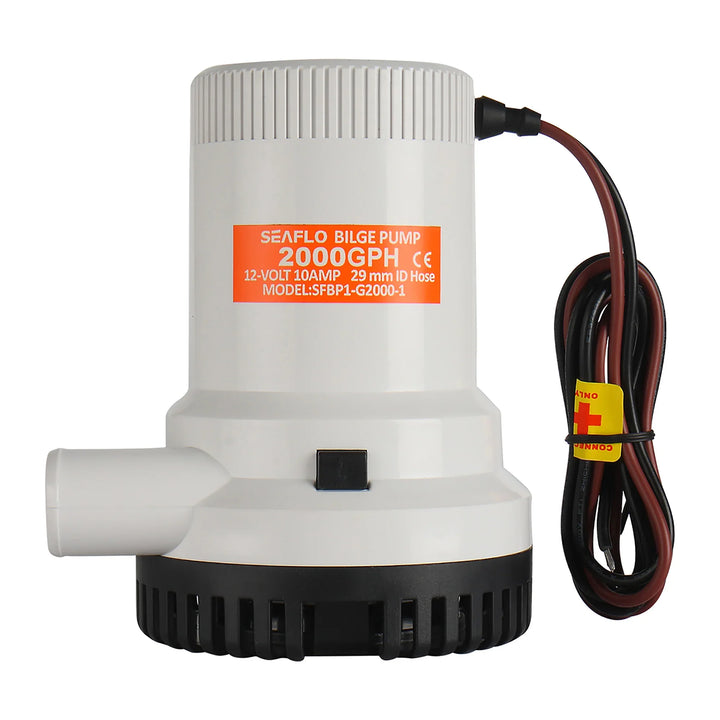 Seaflo Manual 01 Series 24V 2000 GPH (7570 LPH) Bilge Pu