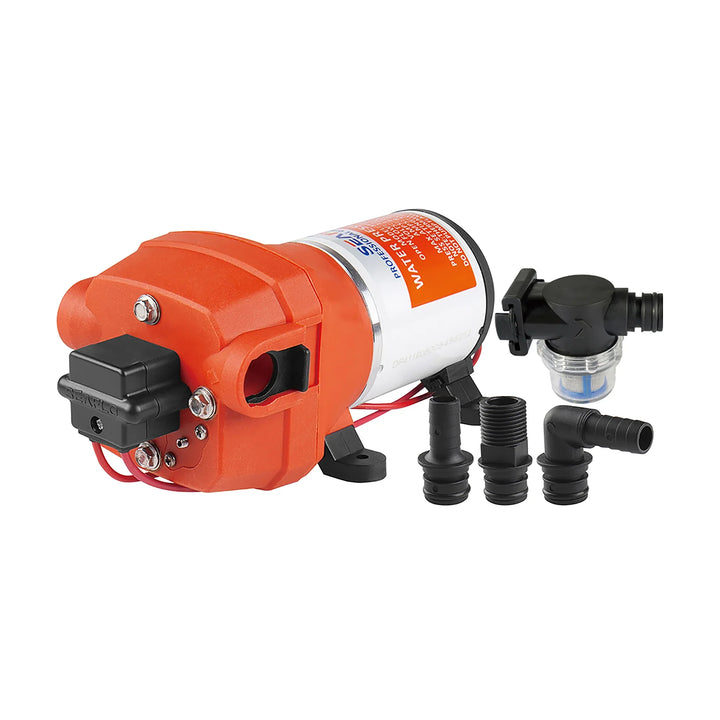 SEAFLO 12V Water Pressure Pump 41 Series 2.7GPM 17PSI DP102701741 Marine RV Boat