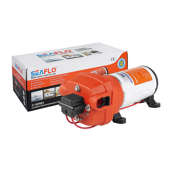 Seaflo 24V Water Pressure Pump 4.5GPM 40PSI 41-Series Marine RV