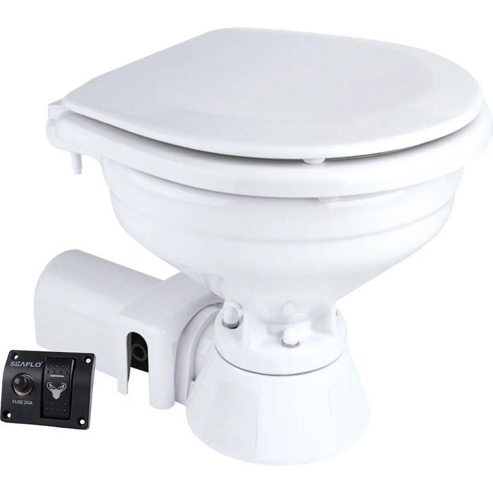 Seaflo Electric Marine Regular Toilet 12V | 4Boats