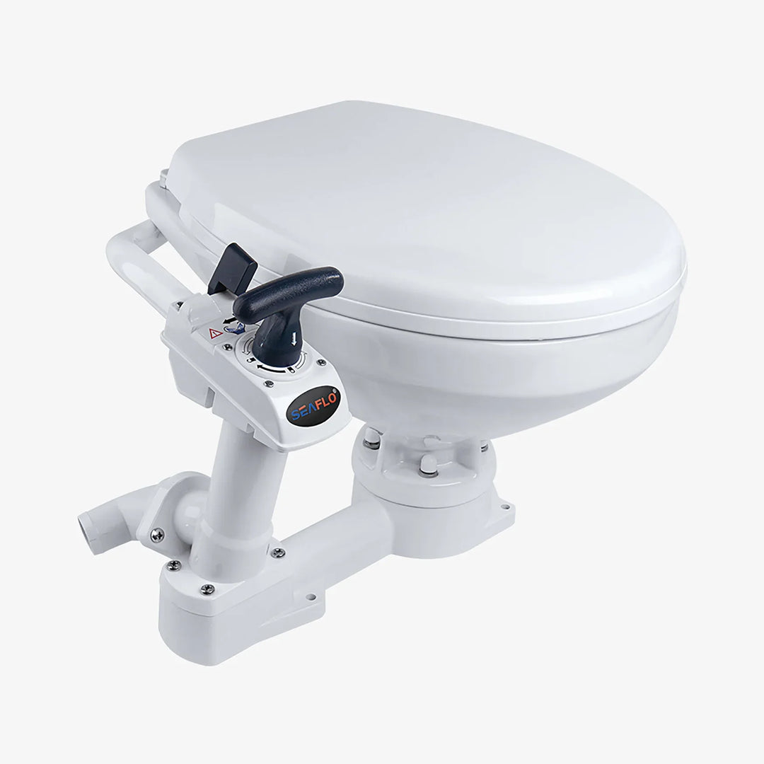 Seaflo Manual Marine Toilet - Compact | 4Boats