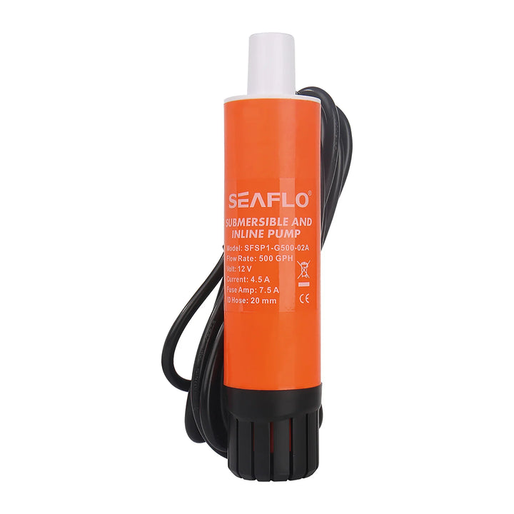 Seaflo Submersible 1,892 LPH (500 GPH | 4Boats