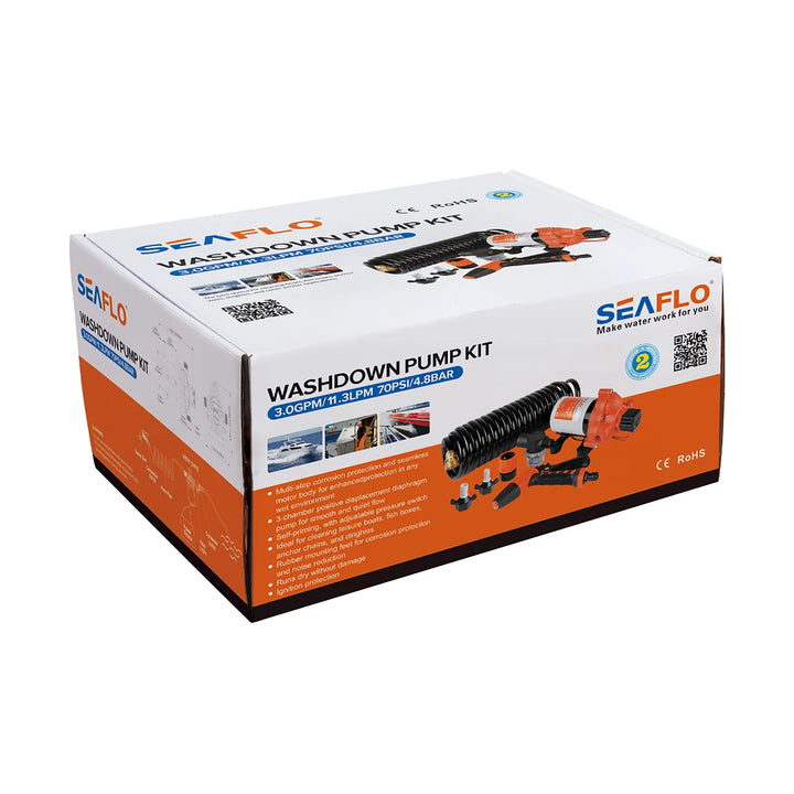 Seaflo Washdown Pump Kit 33 Series — 11.3 L/min (3.0