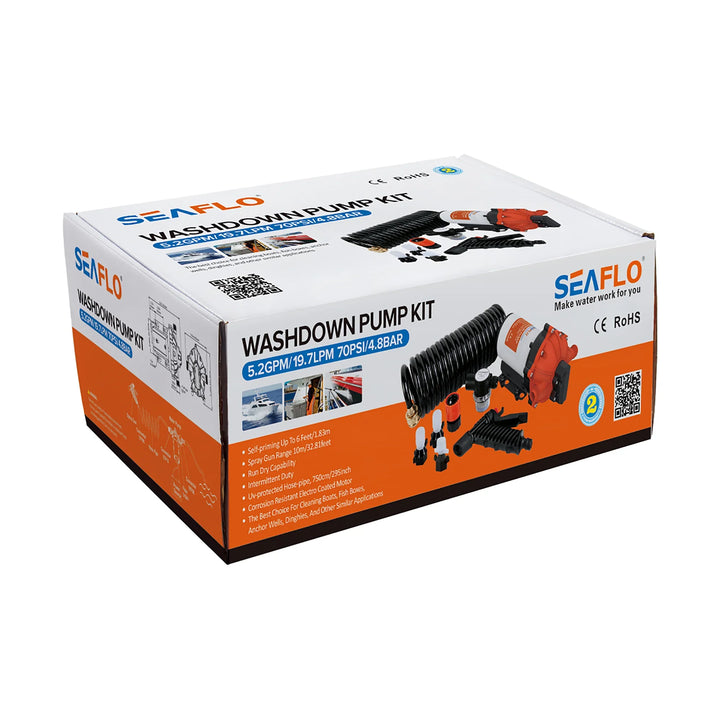 Seaflo Washdown 51 Series Washdown Pump Kit | 4Boats