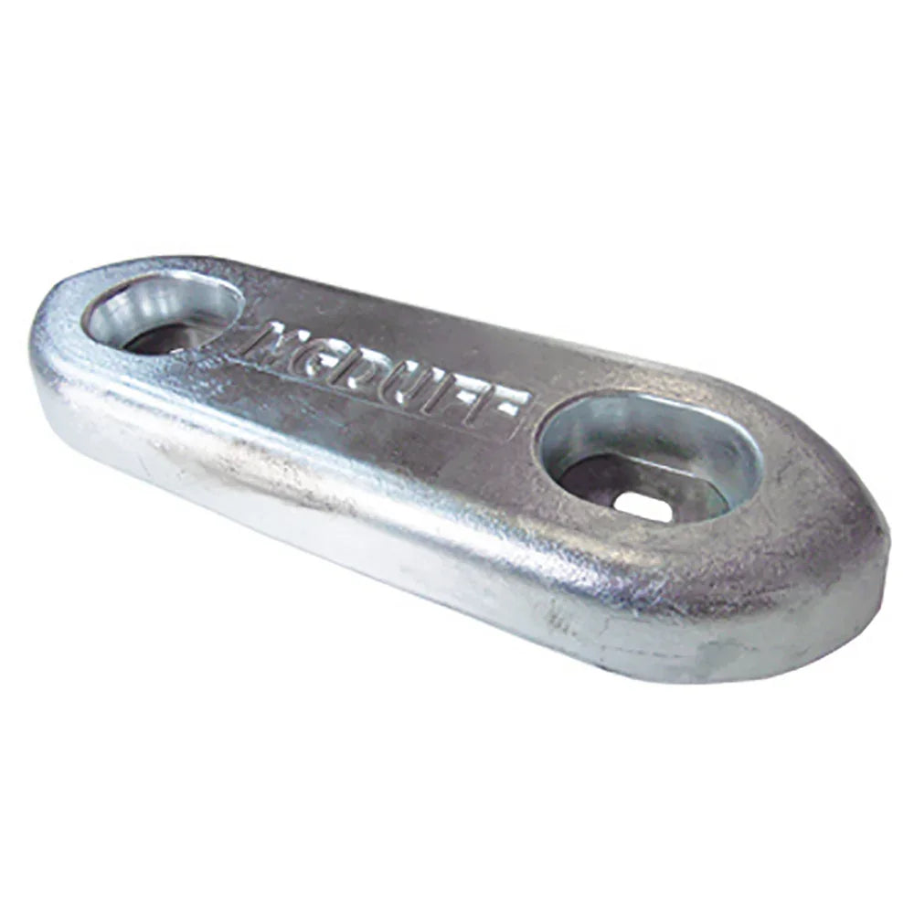 Duff ZD60 Weld-On Anode — 320×125×25 mm | 4Boats