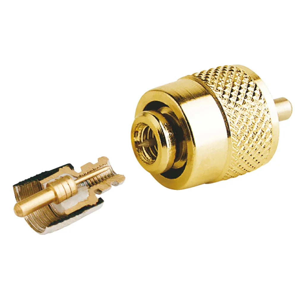 Glomex PL259 PL259 PL259 Connector for RG58/U | PL259 male | 4Boats