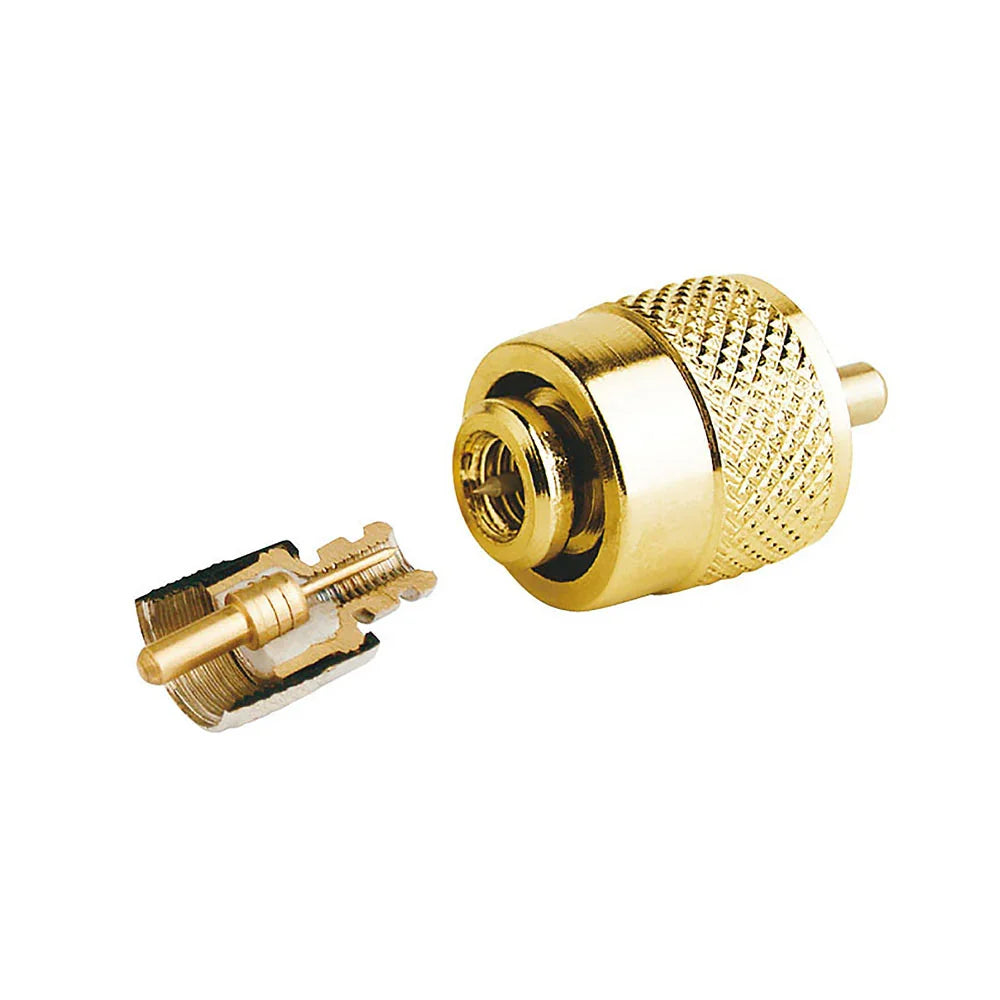 Glomex PL259 PL259 PL259 Connector for RG58/U | PL259 male | 4Boats