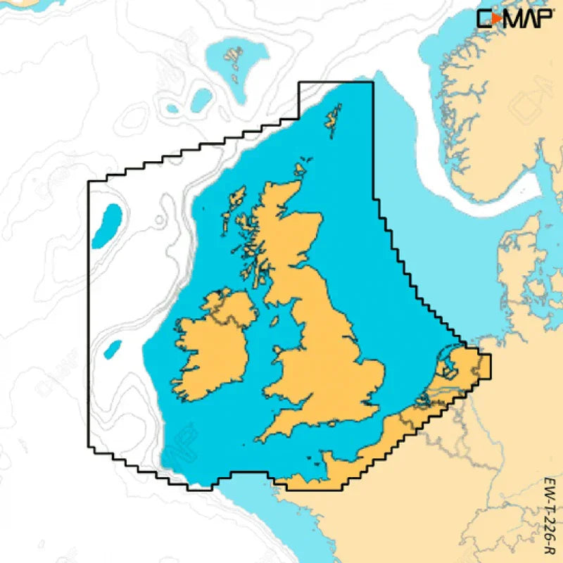C-Map REVEAL X United Kingdom - Large | 4Boats