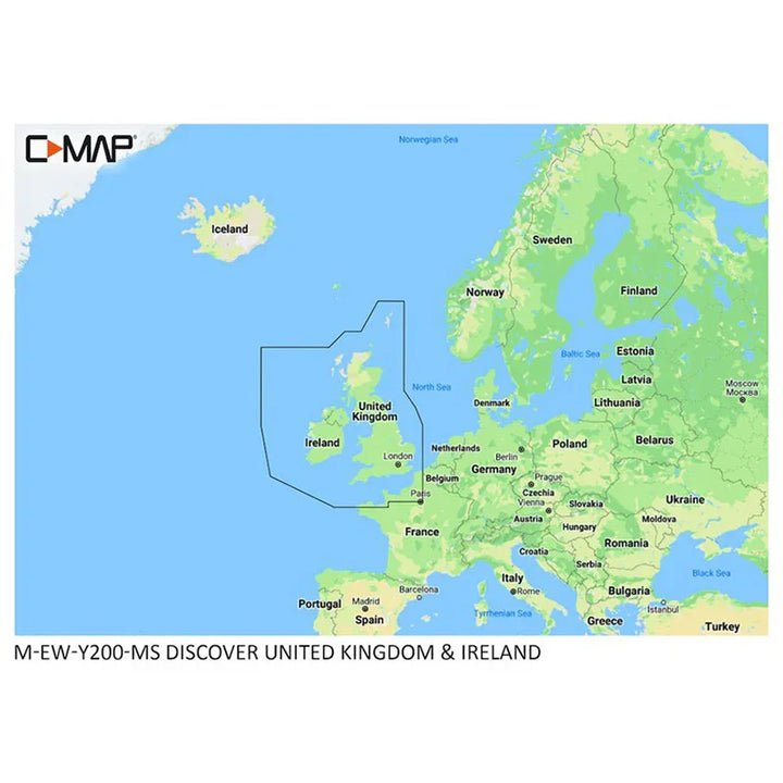 C-Map Discover UK & Ireland (Medium) | 4Boats
