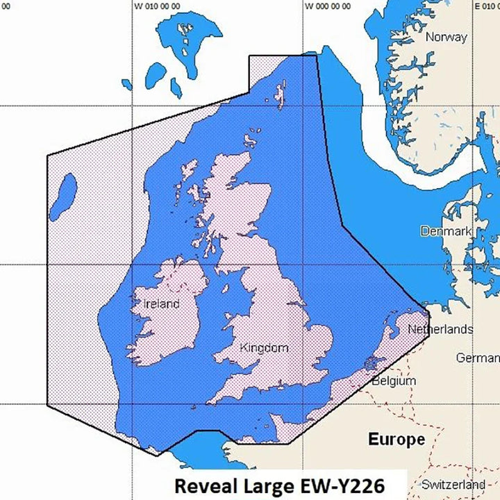 C-MAP REVEAL X United Kingdom Large Chart (Simrad NSX) | 4Boats
