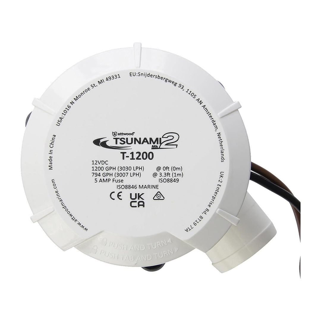 Attwood Tsunami Mk2 1200 24V-Thrd