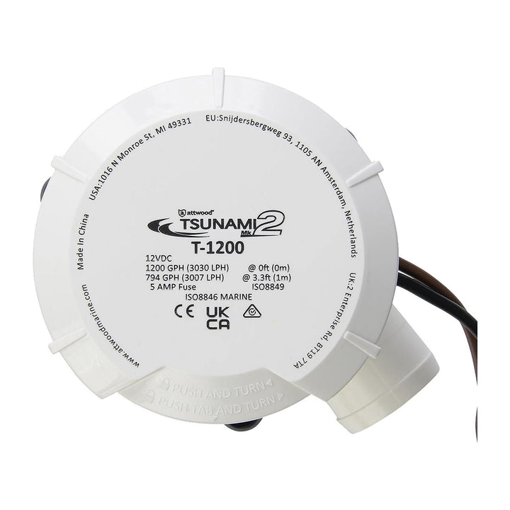 Attwood Tsunami Mk2 1200 24V-Thrd