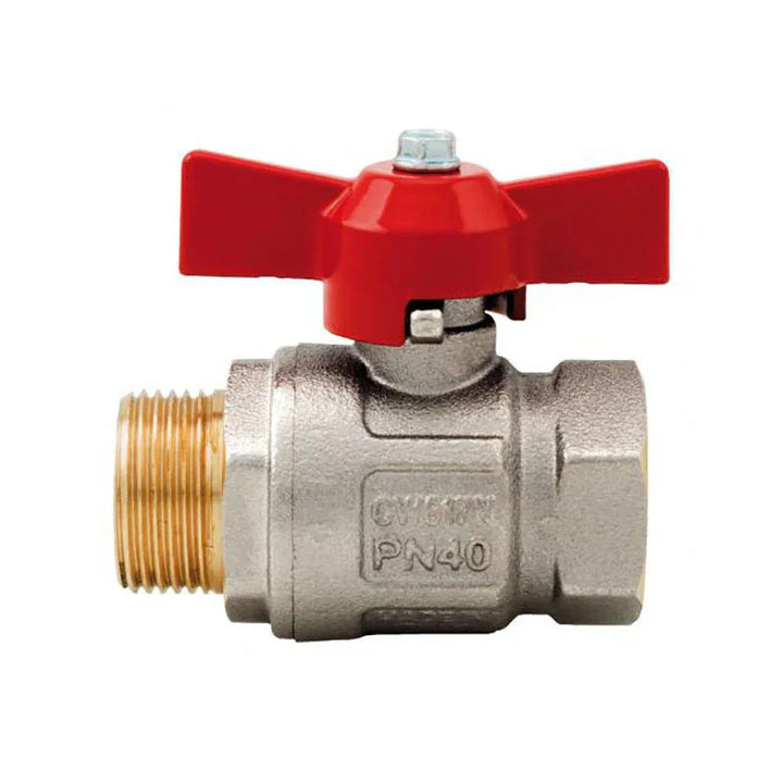 BlueGee Nickel 3/8 in Male/Female Tee Ball Valve | 4Boats