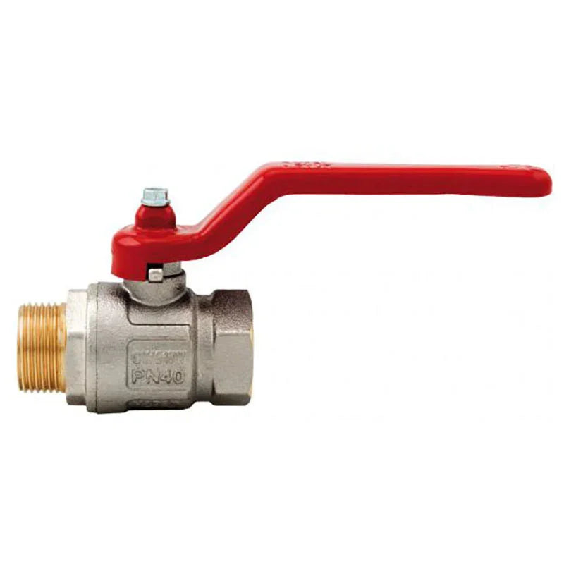 BlueGee Nickel-plated Brass Ball Valve 1/2 in ISO 228 | 4Boats
