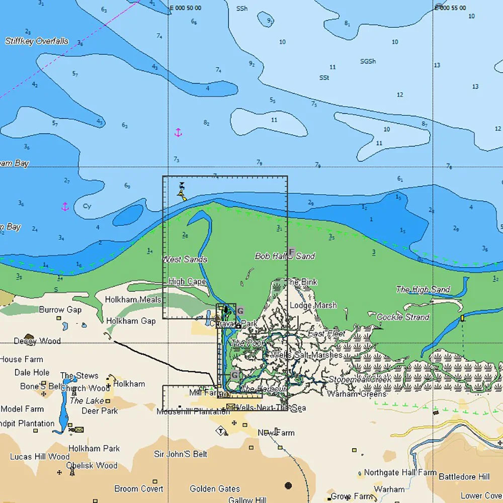 C-MAP MAX Dover Strait to Great Yarmouth Chart | 4Boats