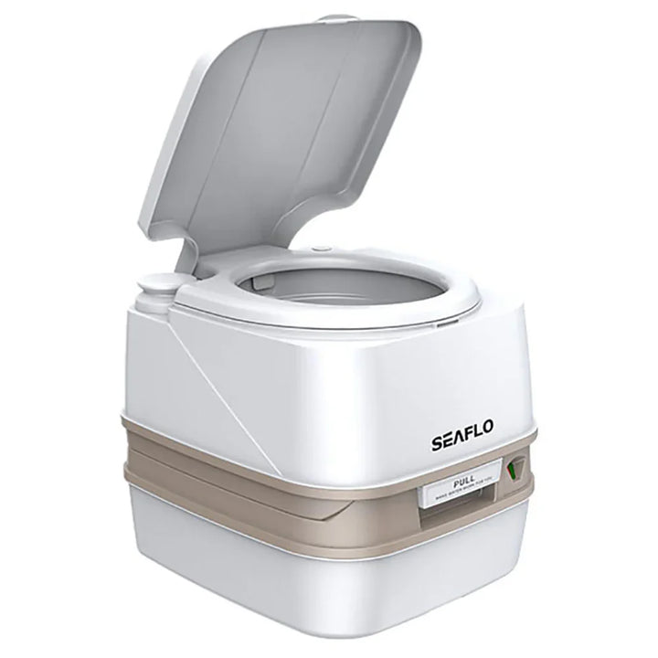 Portable Toilet 12L Compact Marine Boat RV Camping Loo 10L Fresh