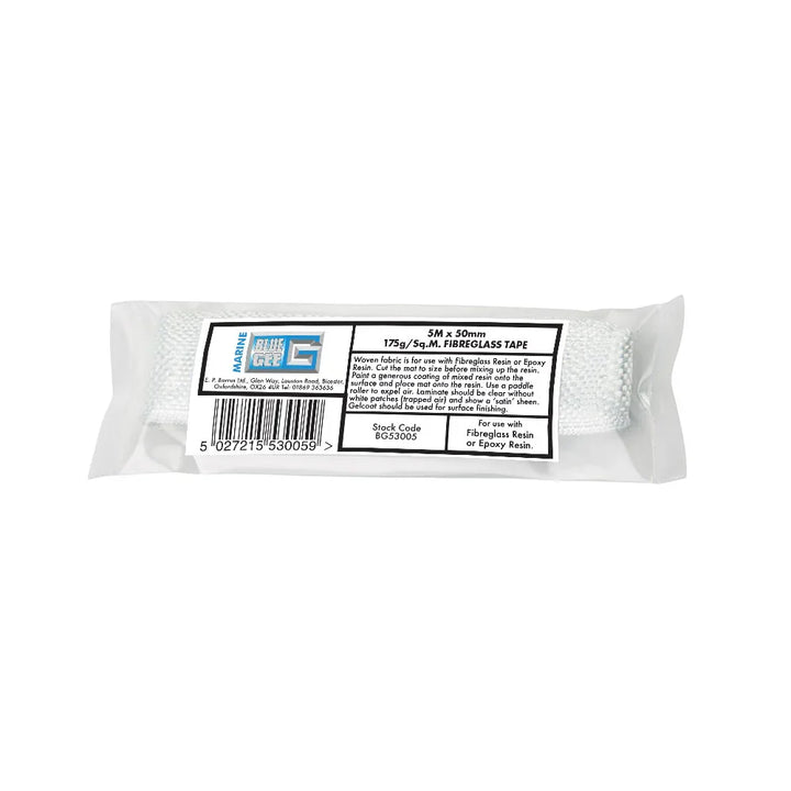 Gee Woven Fibreglass Tape 175 g/m² — 50 mm x 5 m | 4Boats