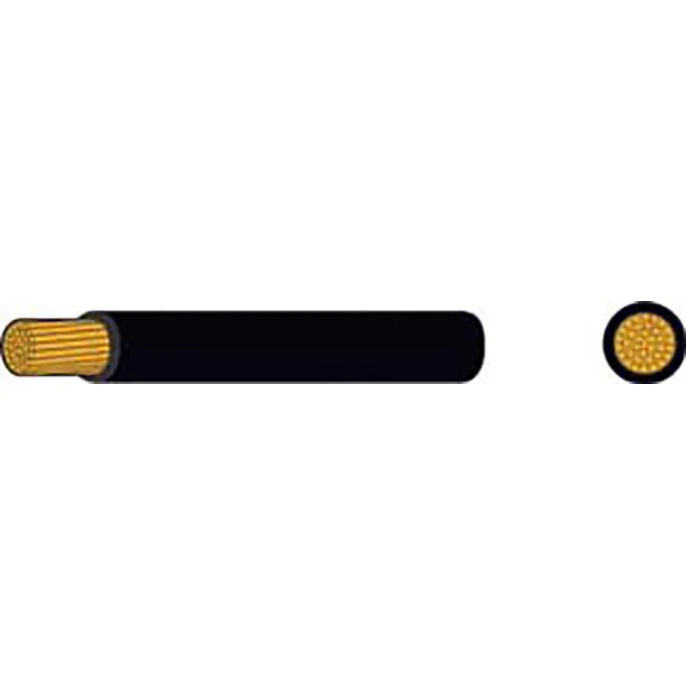 AMC Thin Thin Thin Thin-Wall Single Core Cable Black 0.75 mm² x 100 m