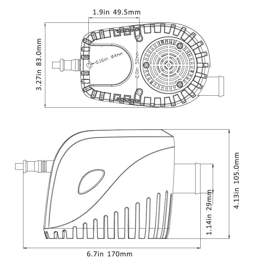 Seaflo Electromagnetic Automatic Bilge