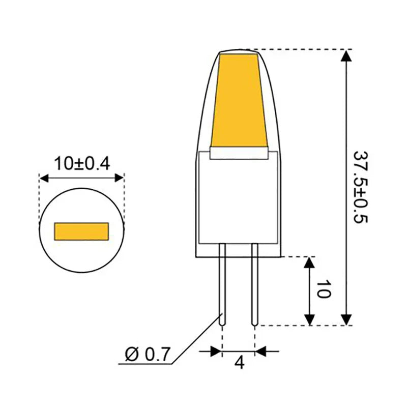 Talamex S-Led1,5Cst Cob 10-20V G4L