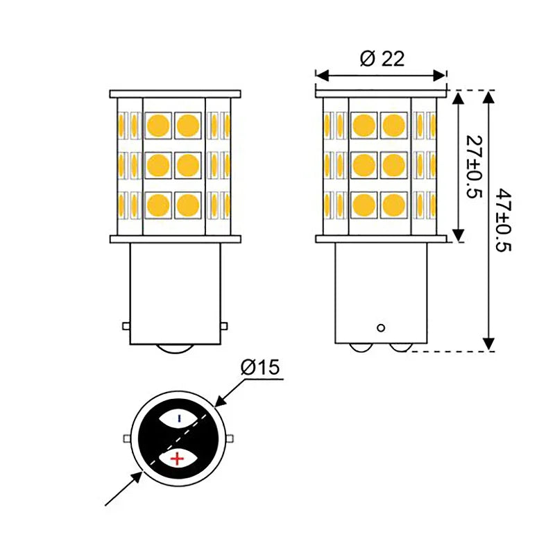 Talamex S-Led 30 10-30V Ba15D
