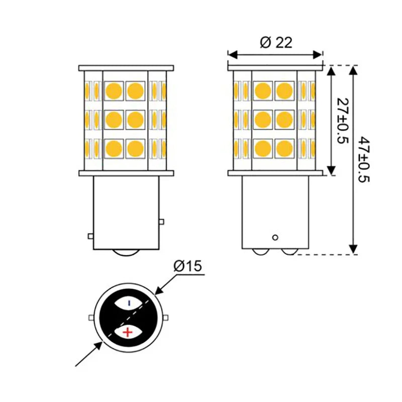 Talamex S-Led 30 10-30V Bay15D