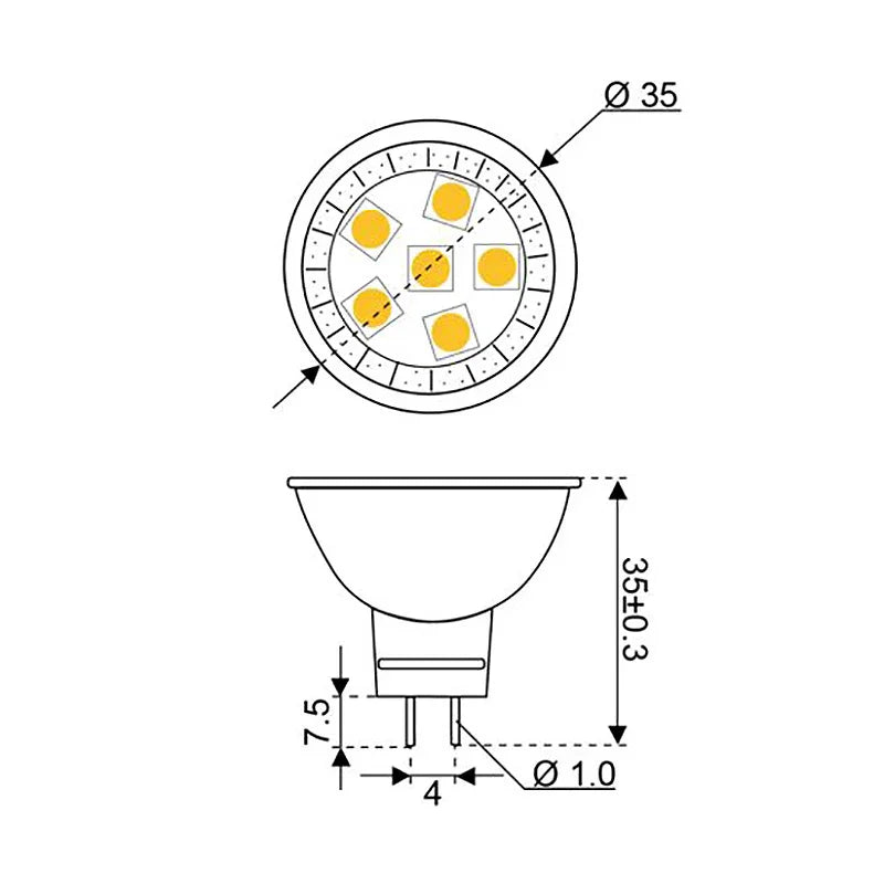 Talamex S-Led 6 10-30V Gu4