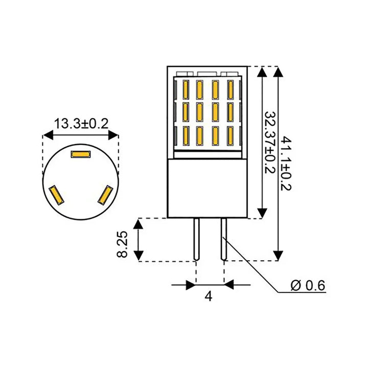 Talamex LEDlight LED45 10-30V G4-Under