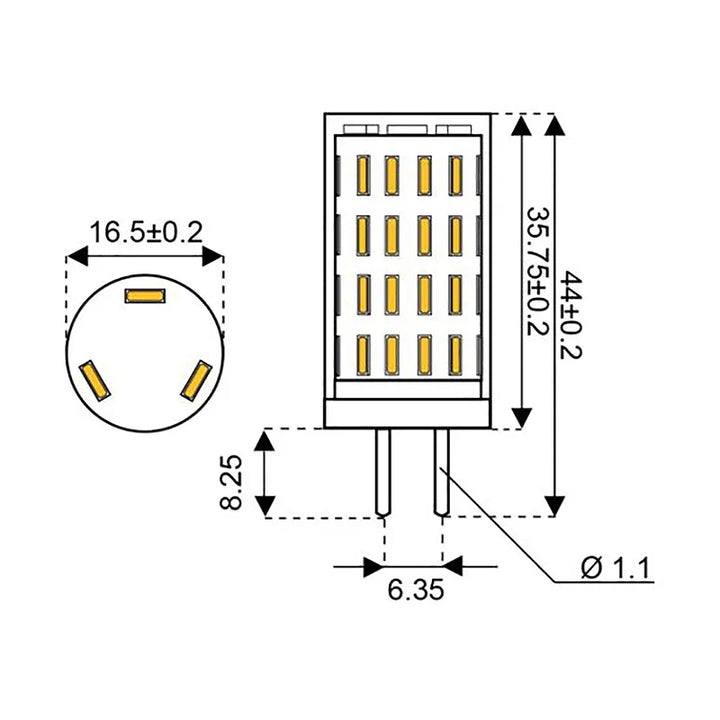 Talamex LEDlight LED63 10-30V G4-Under