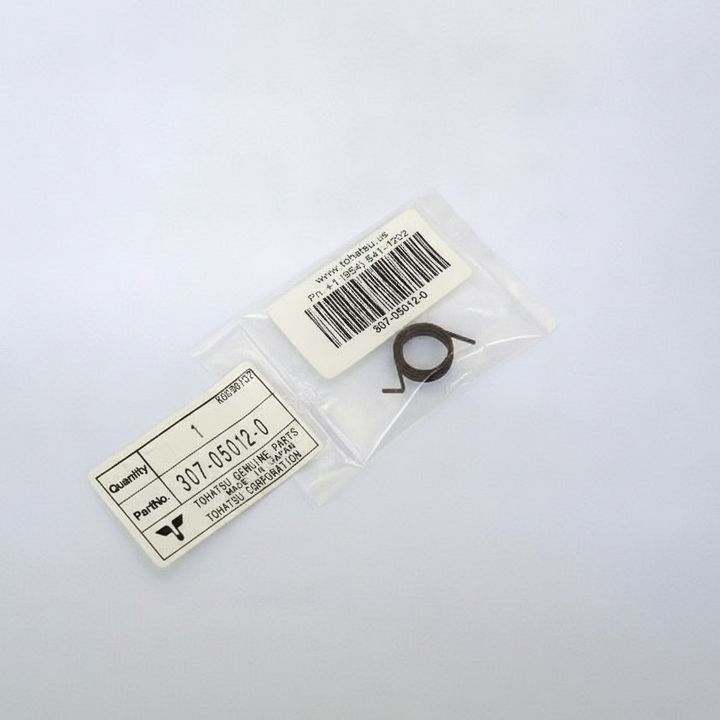 Tohatsu Genuine Return Spring 307-05012-0 for Outboard Engines - Technical specification image 4