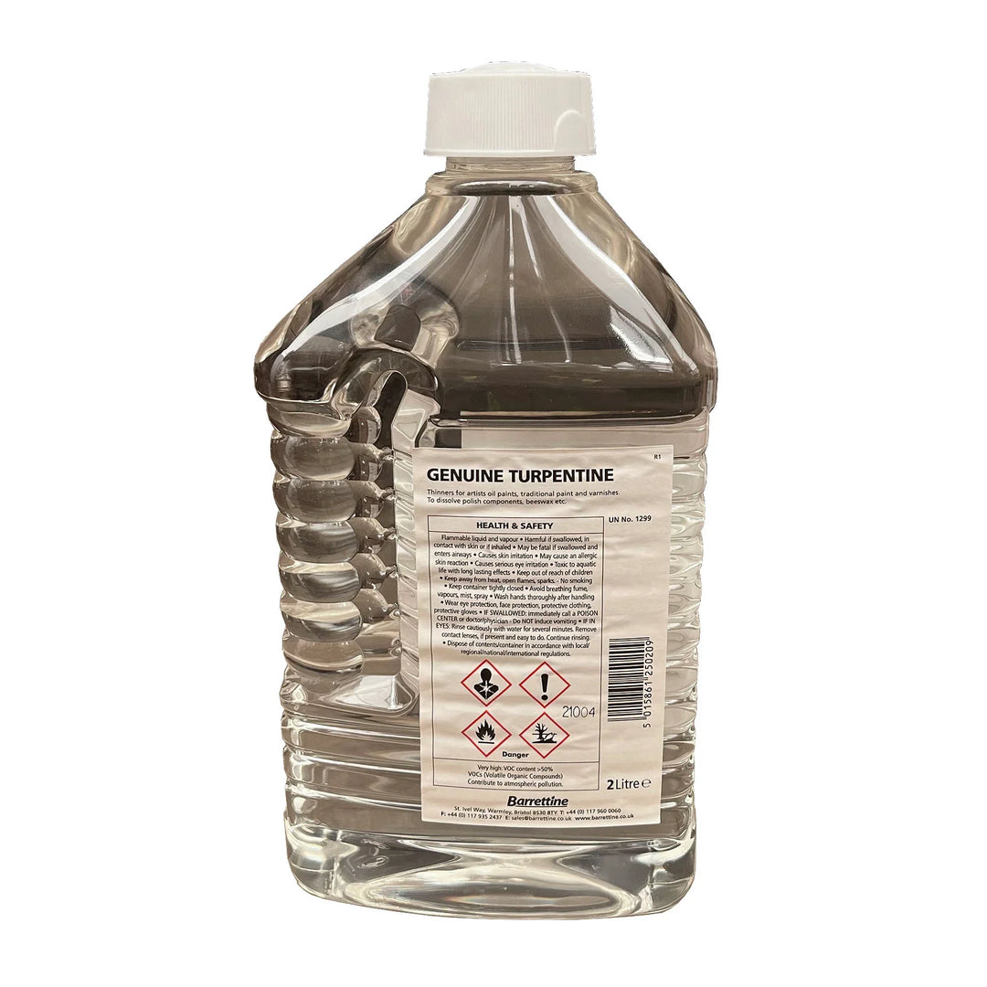 Genuine Turpentine 2 L – Thinner & Brush Cleaner | 4Boats