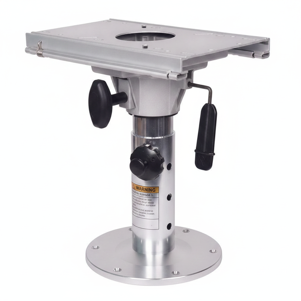 Adjustable Seat Pedestal with Slider | Chandlery | 4Boats - Alternative angle image 2