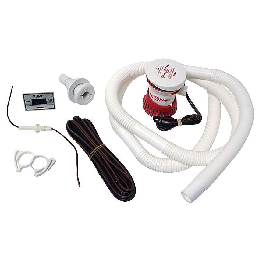 Bilge Pump Installation Kit with 3/4" I.D. hose outlet