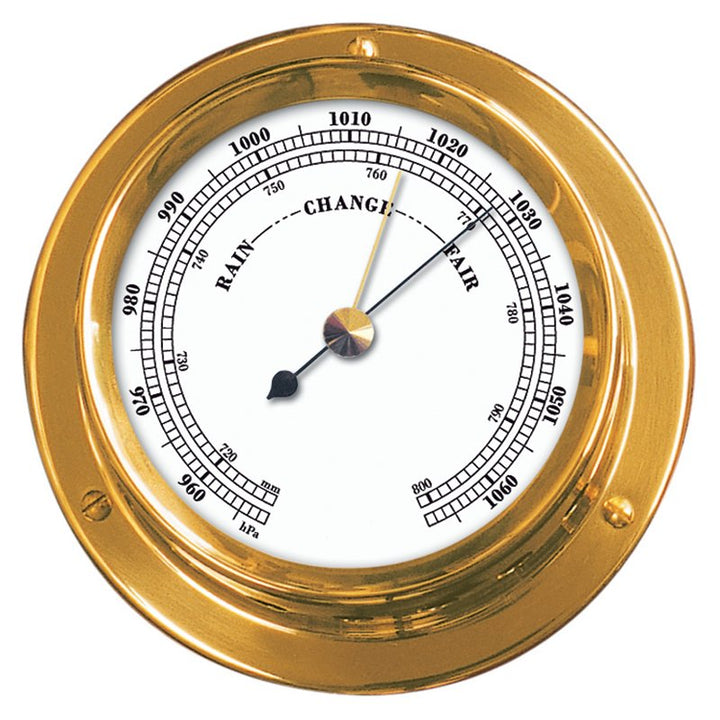 Talamex Series 110 Brass Ship's Instrument - Polished Frame | 4Boats