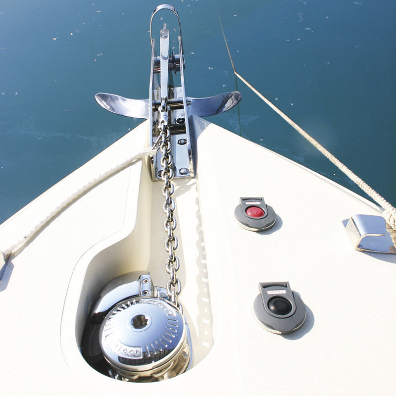 Foot Switch DOWN Red/Grey 12-24V IP67 | 4Boats