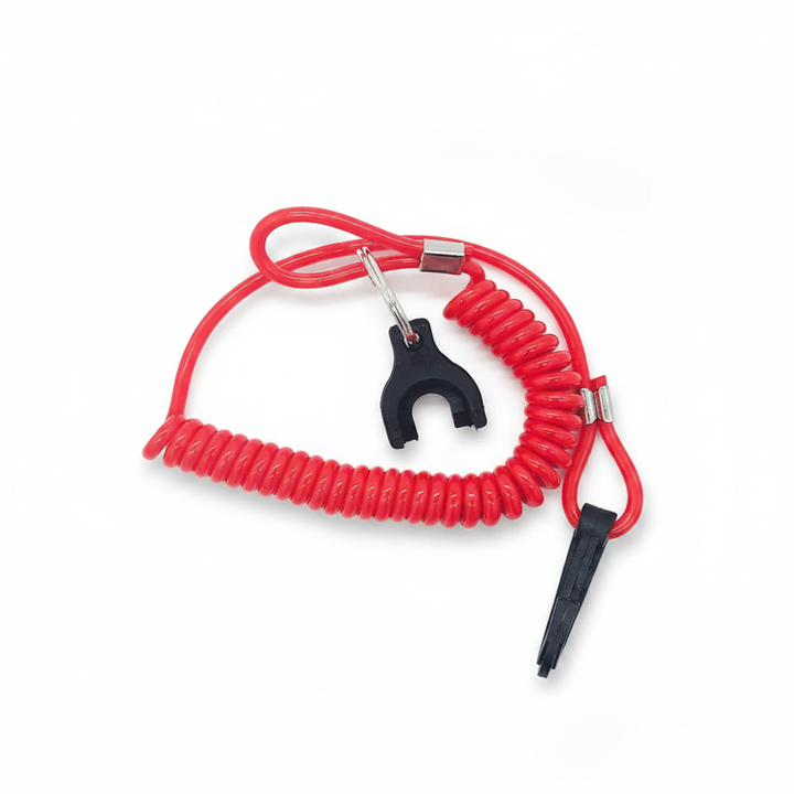 OMC Johnson Evinrude Kill Cord Lanyard Outboard Motor Engine Safety Switch - Studio image 1