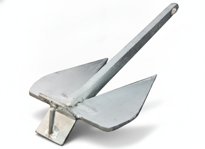 Talamex French Anchor — Hot-dipped Galvanised Drawn Steel | 4Boats - Studio image 1