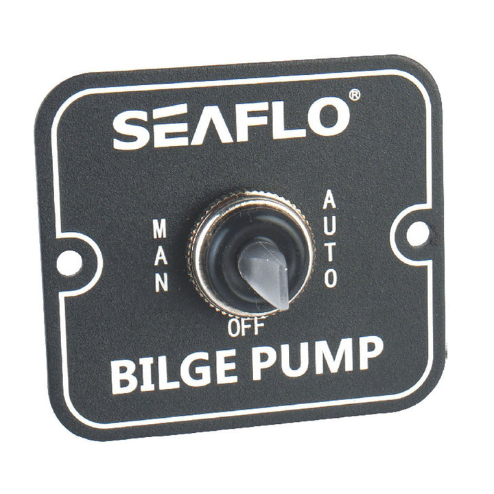 SEAFLO Bilge Switch Panel 3-Way Panel Switch 12V & 24V