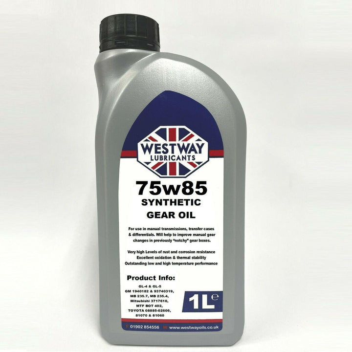 75w85 Synthetic Gear / Differential Oil - 4Boats