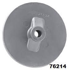 76214 Flat disc tab anode Mercury Mariner Mercruiser - 4Boats