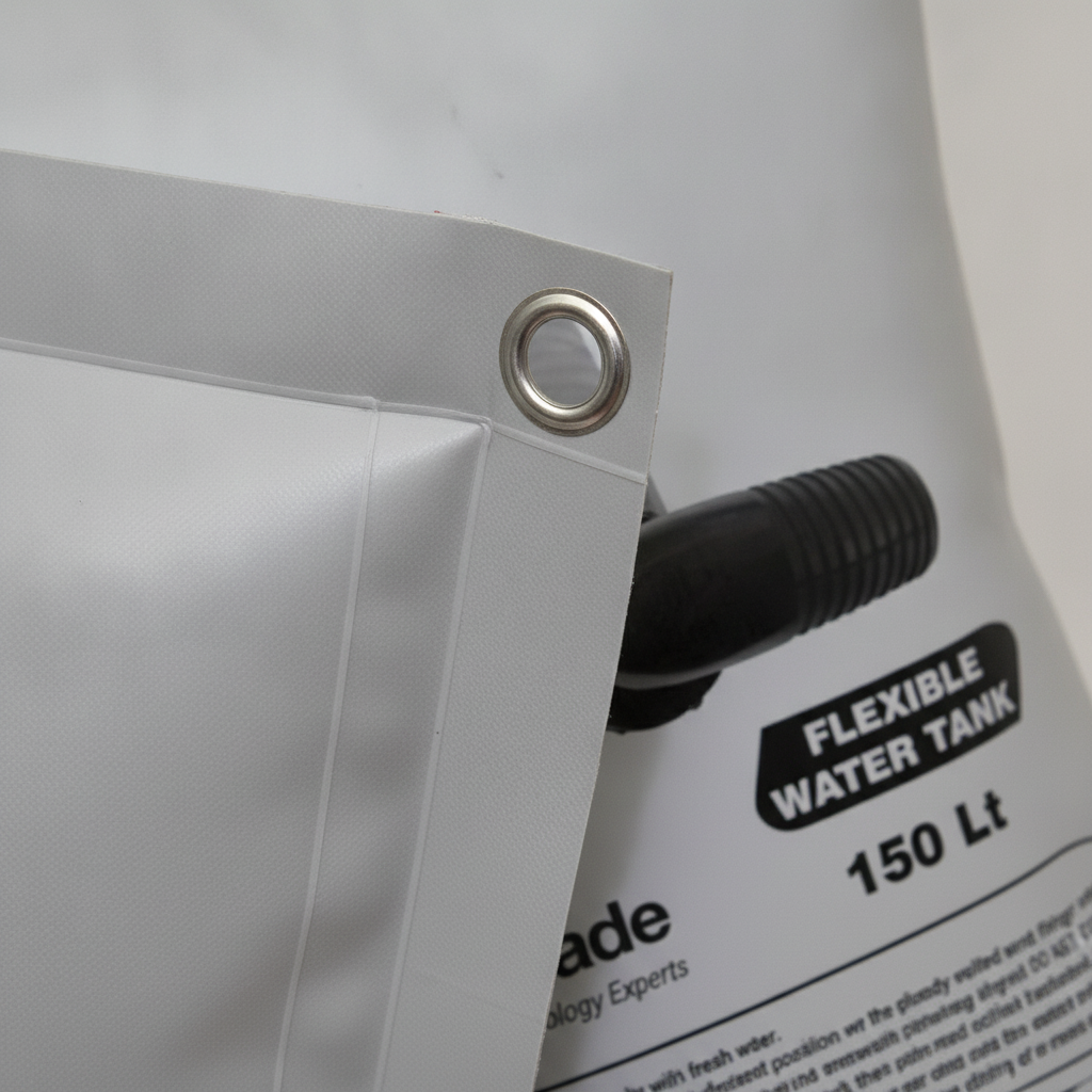 Nuova Rade Flexible Water Tank 150L Grey 74x150cm Marine RV Potable Water Bladder - Product detail image 3