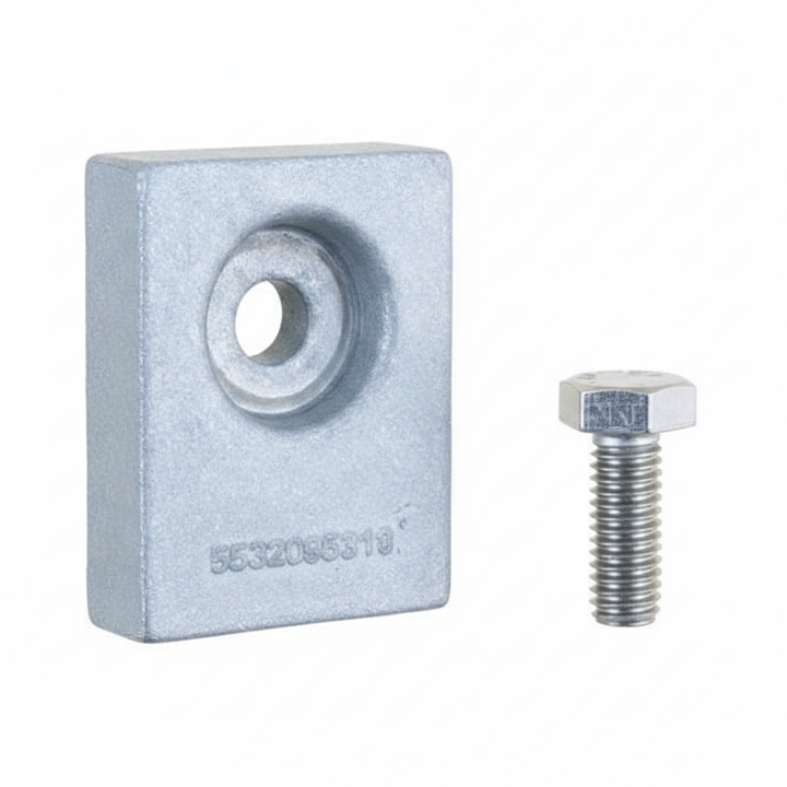 Johnson Evinrude Outboard Zinc Anode 5035786 | Replaces 18-6032 | 30HP 4-Stroke - Technical specification image 4